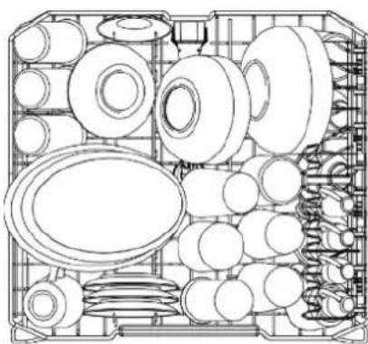 DE DIETRICH DV132 JL - CARICAMENTO DEL CESTELLO SUPERIORE - 2