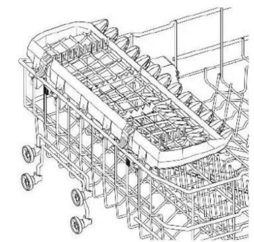 DE DIETRICH DV132 JL - Besteckkorb - 1