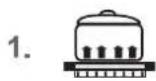 Fors IKT 604 S - Arreter la table de cuisson - 1