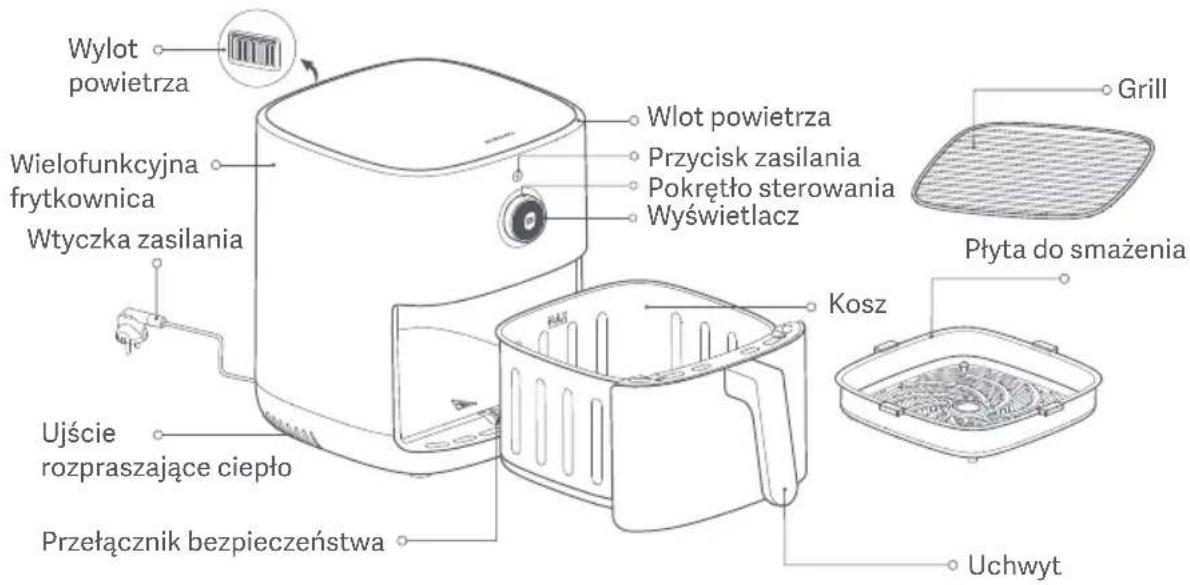Xiaomi Smart Air Fryer 4.5L - Przegląd produktu - 1