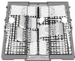 WHIRLPOOL WH7PA15AM60 - CUTLERY RACK - 1
