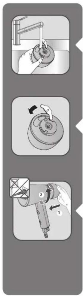 ROWENTA Origin Travel DR1034 - AVANT L'UTILISATION / BEFORE USE / VOR GEBRAUCH - 1