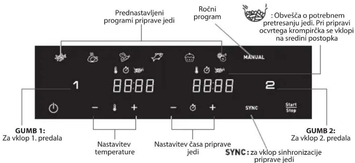 MOULINEX Easy Fry XXL EZ942B - KORISÇENJE SAMO JEDNE FIOKE UREDAJA - 2