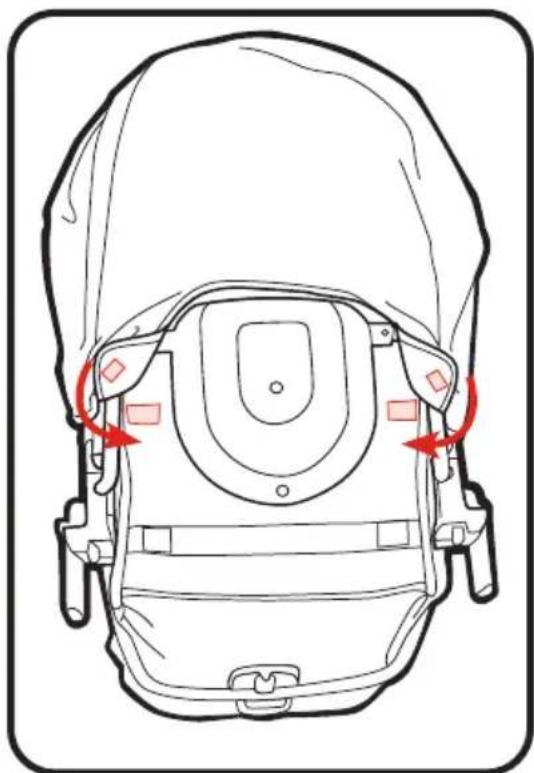 GRACO Ready2Grow 2.0 - Rear Seat Canopy Balaquin du siècle arrêté Capota del asiento trasero - 2