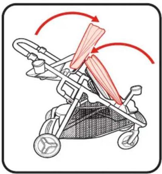GRACO Ready2Grow 2.0 - Rear Seat Canopy Balaquin du siècle arrêté Capota del asiento trasero - 4