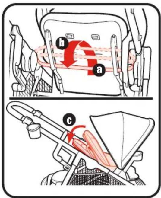 GRACO Ready2Grow 2.0 - To Attach Gradofant Car Seat to Front Position • Installation du siege d'auto pour bébé Graco® en position avant • Para sujetar el asiento de automóvil para(bebé Graco® en la posición delantera - 3