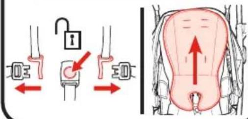 GRACO Ready2Grow 2.0 - To Attach Gradofant Car Seat to Front Position • Installation du siege d'auto pour bébé Graco® en position avant • Para sujetar el asiento de automóvil para(bebé Graco® en la posición delantera - 2