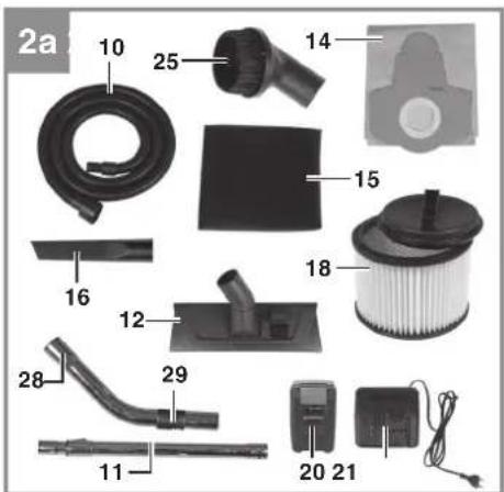 EINHELL TEVC 3630 Li SSolo - 2