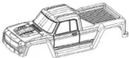 Carson XS Offroad Fighter - ERSATZTEILE • SPARE PARTS - 6
