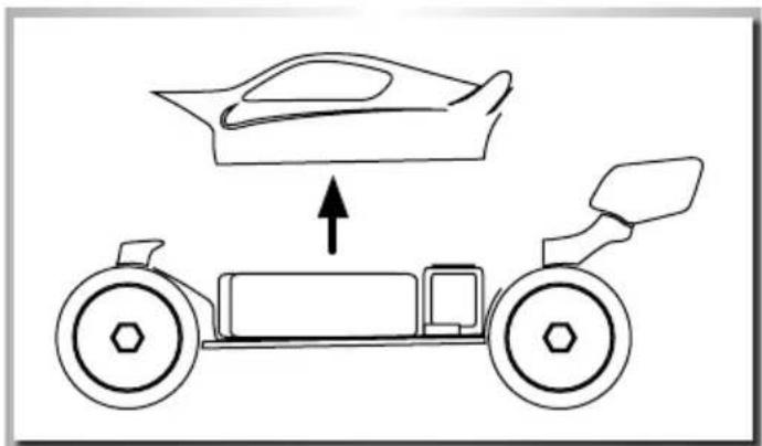 Carson XS Offroad Fighter - REMOVING THE BODY - 2