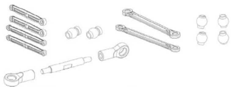 Carson XS Offroad Fighter - ERSATZTEILE • SPARE PARTS - 1