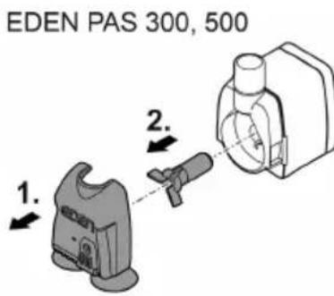 EDEN PAS 800 - Laufeinheit reinigen/ersetzen - 1