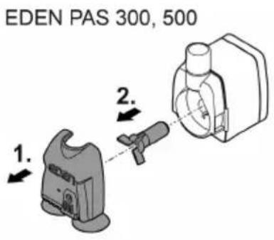 EDEN PAS 800 - Curatai/ inlocui unitatea de fonctionare - 1