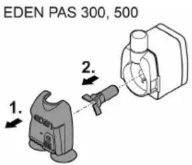 EDEN PAS 800 - Nettoyage/Remplacement de l'unité de fonctionnement - 1