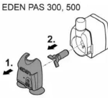 EDEN PAS 800 - Čiščenje/zamenjava tekalne enote - 1