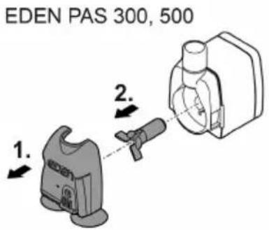 EDEN PAS 800 - Czyszczenie/wymiana zespolu wirnika - 1