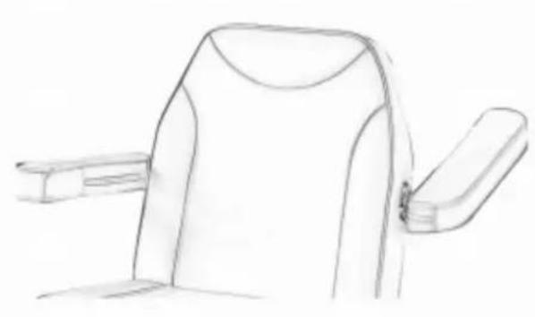 Physa Aprilia - Rotatiebereik armleuning - 1