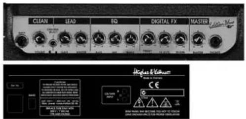 HUGHES & KETTNER Edition Blue 15 - Conecciones y Otros Elementos de Manejo - 1