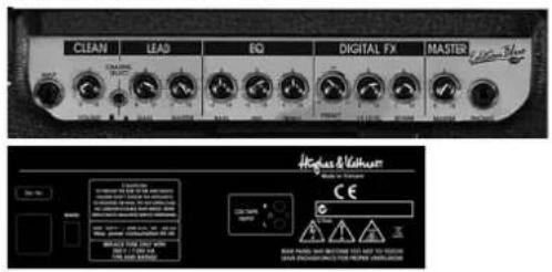 HUGHES & KETTNER Edition Blue 15 - Connexions et Autres Elements de Commande - 1