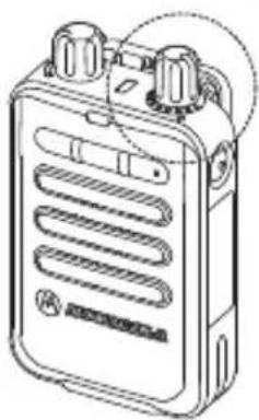 MOTOROLA Minitor VI - Interrupteur de fonction - 1