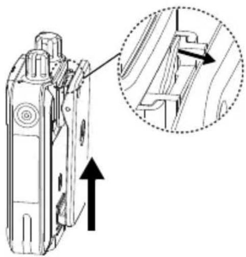 MOTOROLA Minitor VI - Attaching the Belt Clip - 2
