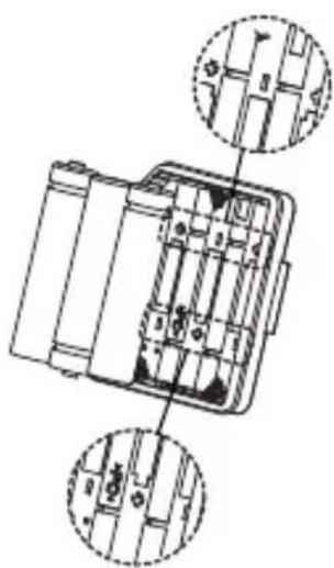 MOTOROLA Minitor VI - Preparing the Alkaline Battery Tray - 3