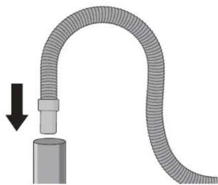 Wisberg WBDW42BB - Raccorder le tuyau d'évacuation à une évacuation - 2