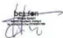 Bea-fon Mini 1M - Dichiarazione di conformità - 1