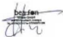 Bea-fon Mini 1M - Konformitätserklärung - 1