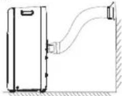 SHARP AYC09EA - Note on installing heat discharge pipe - 1