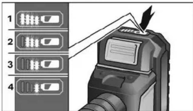 Flex VLP 18.0 - Condizioni di carica della batteria - 1