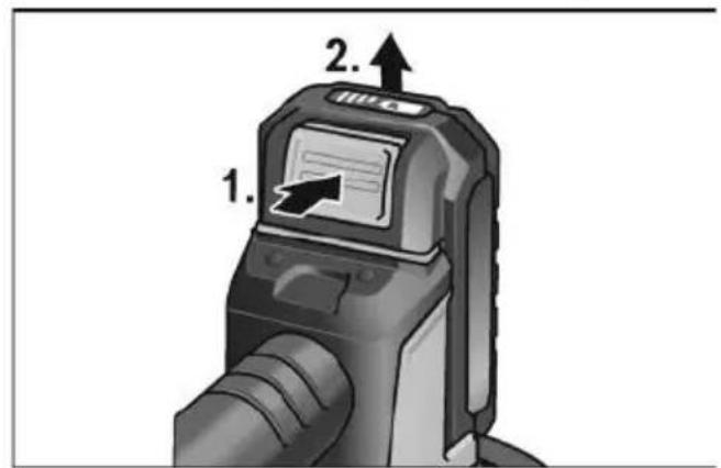 Flex VLP 18.0 - Inserimento / sostituzione della batteria - 2