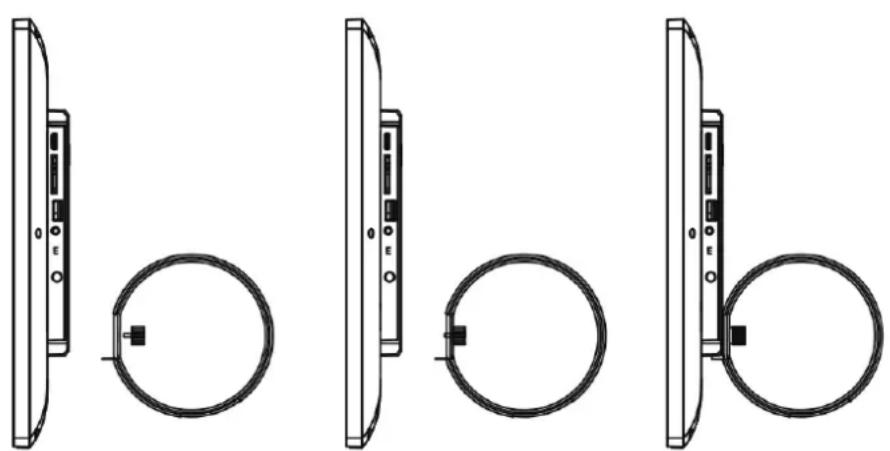 BRAUN DigiFrame 1890 - Istruzioni per il supporto - 1