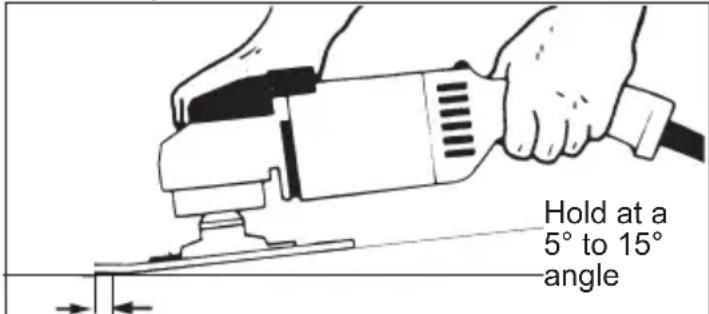 MILWAUKEE 60656 - Using Sanding Discs - 1