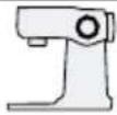 BOSCH Serie 2 MUMS2AW01 - Svingarmspositioner - 1