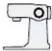 BOSCH Serie 2 MUMS2AW01 - Schwenkarmpositionen - 1