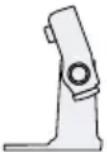BOSCH Serie 2 MUMS2AW01 - Positions du bras pivotant - 2