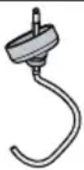 BOSCH Serie 2 MUMS2AW01 - Aperçu des ustensiles - 1