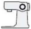 BOSCH Serie 2 MUMS2AW01 - Swivel arm positions - 1