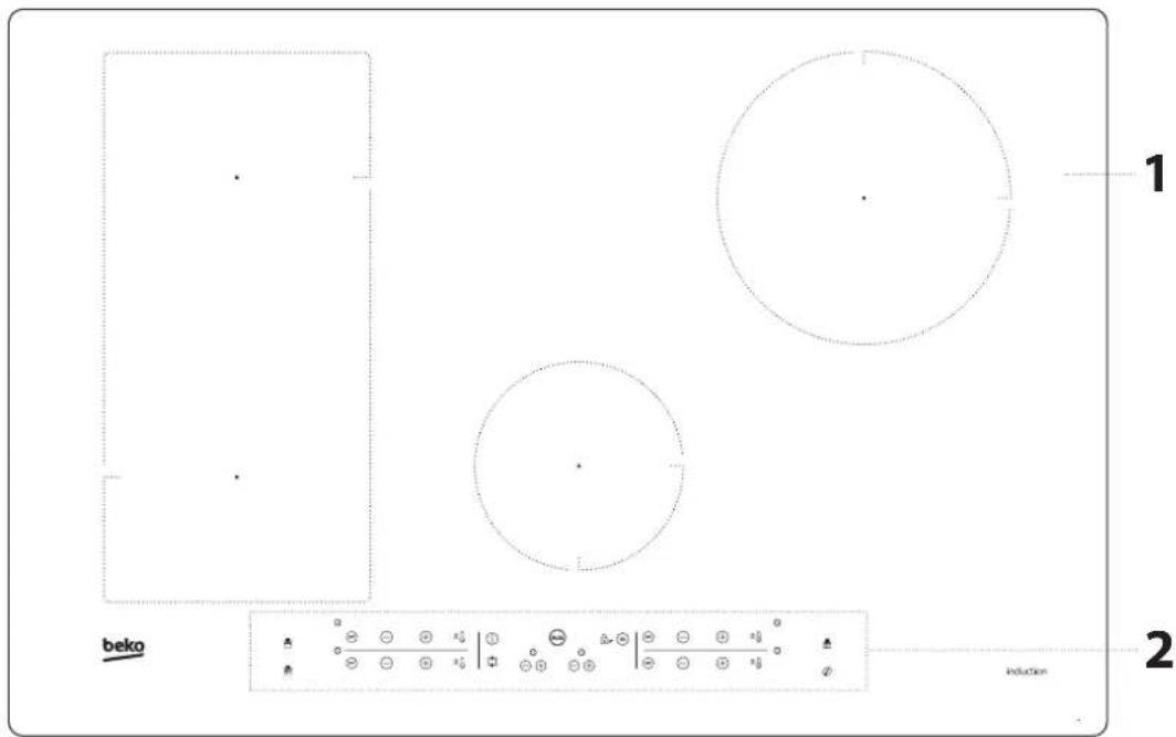 BEKO HII84240IFT - DESCRIPTION DU PRODUIT - 1