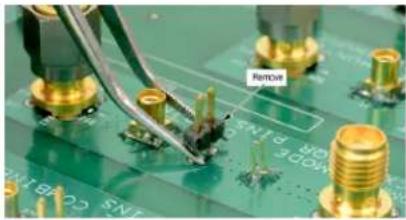 TEKTRONIX TICP100 - スケエア・ビンの回路基板への取り付け - 3