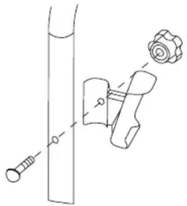 Simpson CM61456 - Instale la manija estilo botón - 2