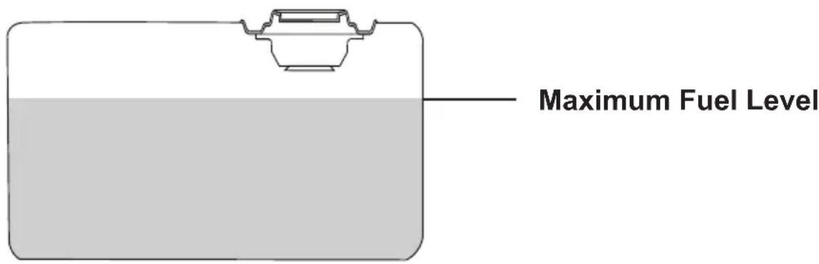 Simpson CM61456 - DO NOT OVERFILL FUEL TANK - 1