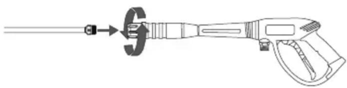 Simpson CM61456 - Ensemble la pistola rociadora - 1