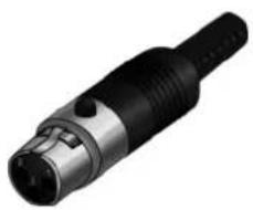 the t.bone free solo PT 1.8 GHz - Mini-connexions XLR pour entrée du signal sur l'émetteur - 1