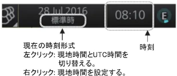 FURUNO FMD3200 - 時刻形式の選択、現地時間の設定 - 1