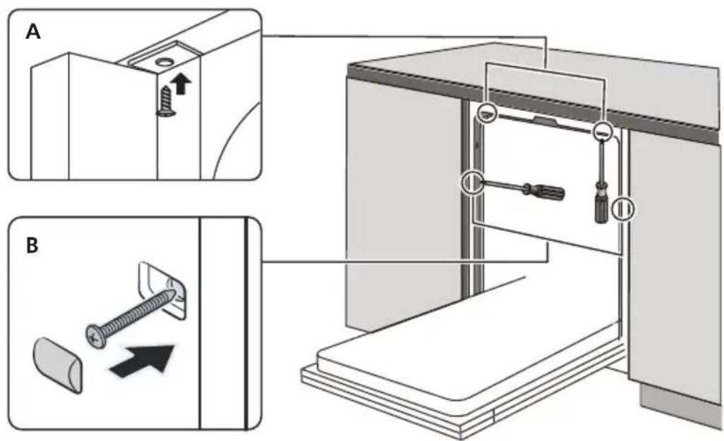 BRANDT BDF324DX - Step 4. Dishwasher installation steps - 2