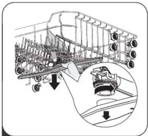 BRANDT BDF324DX - Bras d'aspersion - 1