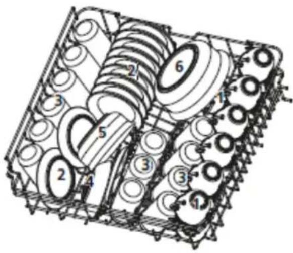 BRANDT BDF324DX - Bandeja superior: - 1