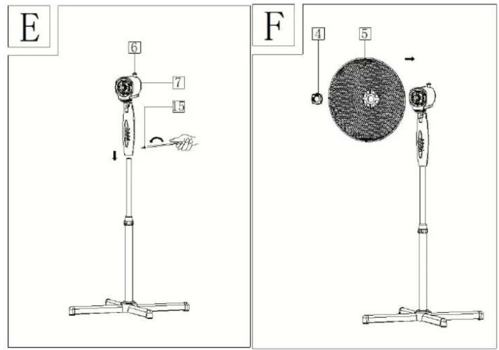 OCEANIC OCEAVP40B22 - Assembly steps - 5
